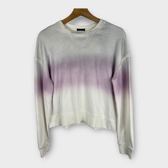 ATM Anthony Thomas Melillo Womens XS French Terry Ombre Pullover Sweatshirt - Picture 1 of 9